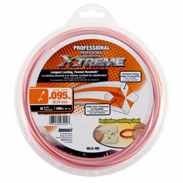 Arnold 200 ft. x 0.09 in. Twisted Trimmer Line AR571089
